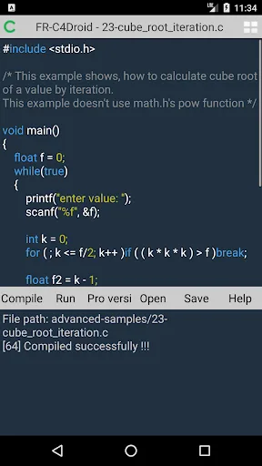 C4Droid-FR2 screenshot 5