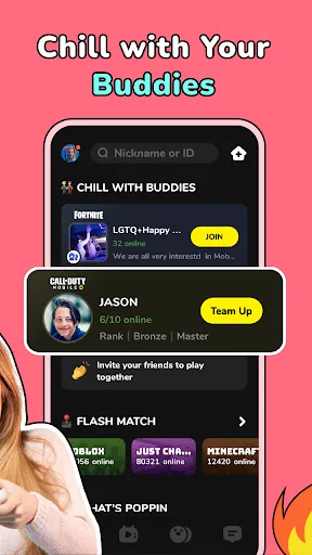 CastChat - Match & Voice Chat screenshot 2