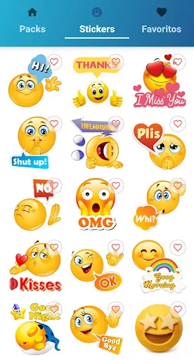 WASticker emojis for whatsapp screenshot 4
