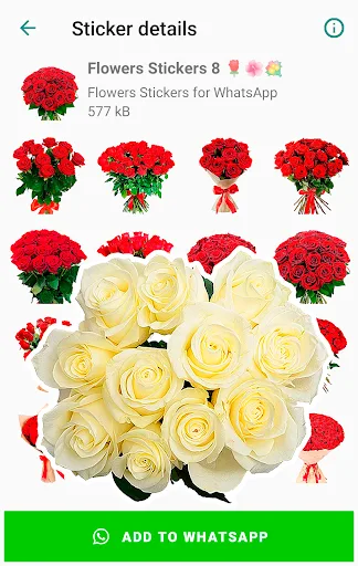 Flowers Stickers for WhatsApp screenshot 3