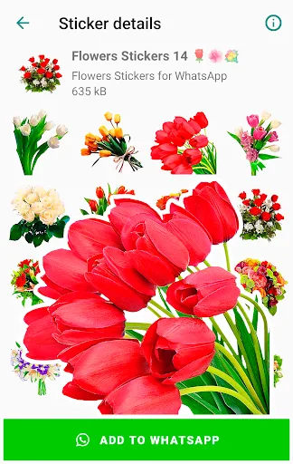 Flowers Stickers for WhatsApp screenshot 4