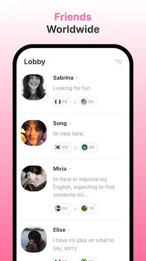 TalkClub: Language Tandem screenshot 2