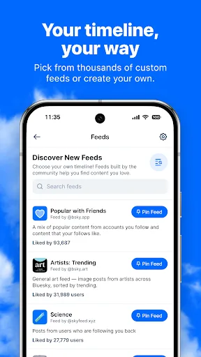 Bluesky screenshot 5
