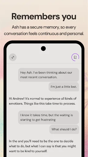 Ash - AI for personal growth screenshot 3