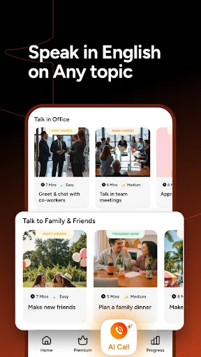 SpeakX: English Listening App screenshot 4
