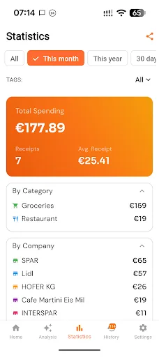 Receipt Scanner screenshot 4