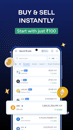 ZebPay: Bitcoin & Crypto App screenshot 5