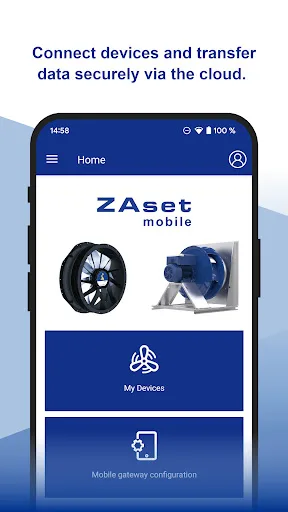 ZAset mobile screenshot 1