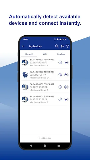 ZAset mobile screenshot 2