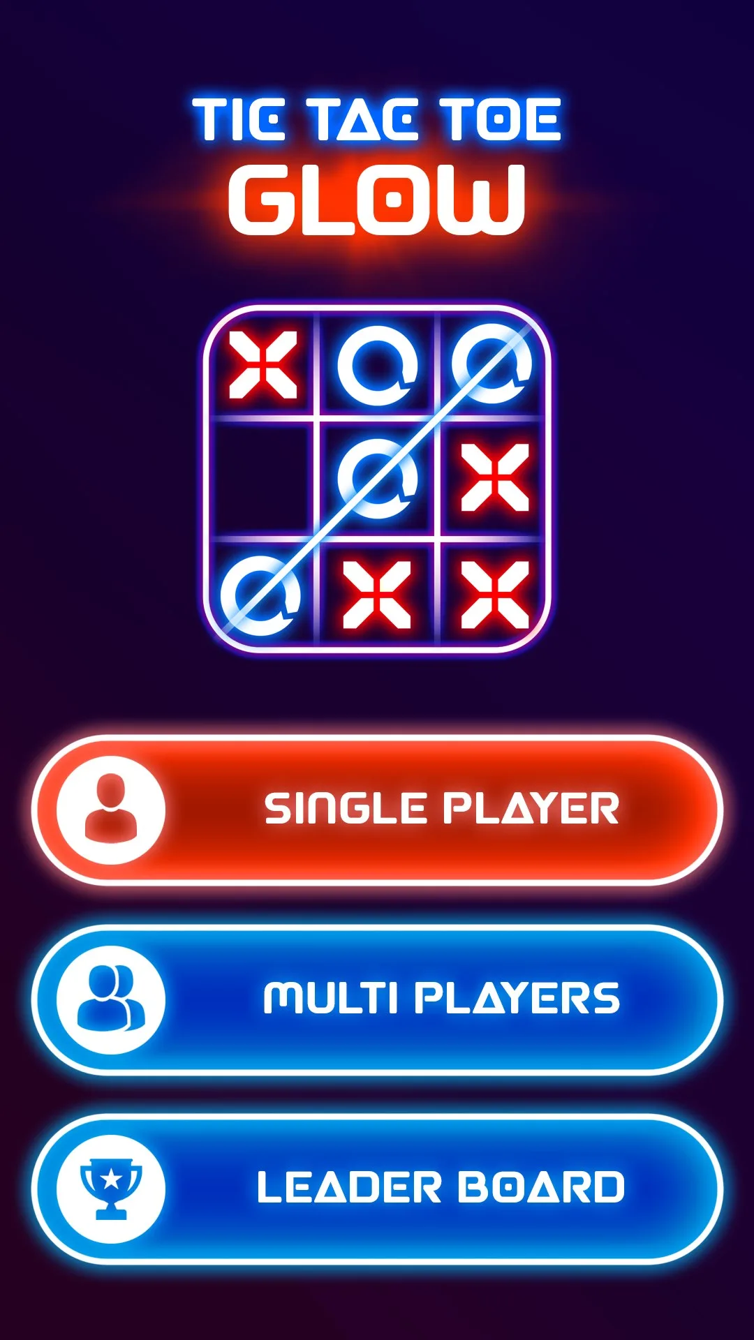 Tic Tac Toe Multiplayer Puzzle XO screenshot 1
