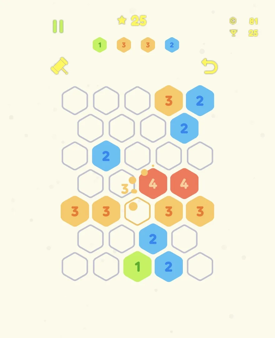 Connect Cells - Hexa Puzzle screenshot 1