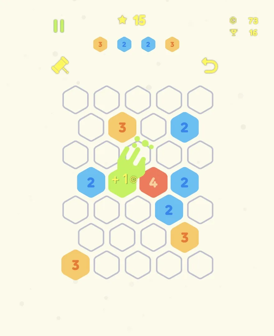 Connect Cells - Hexa Puzzle screenshot 2