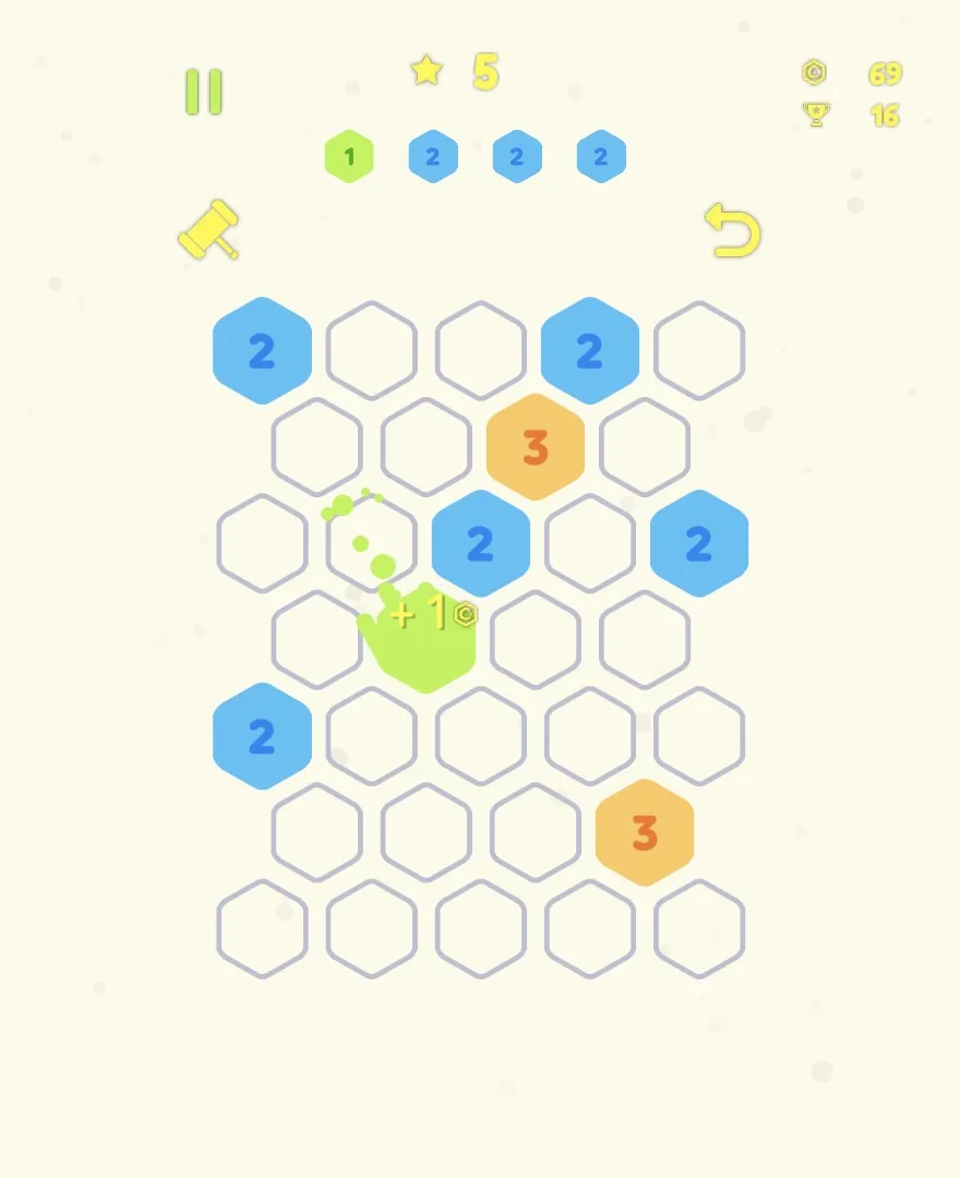 Connect Cells - Hexa Puzzle screenshot 4