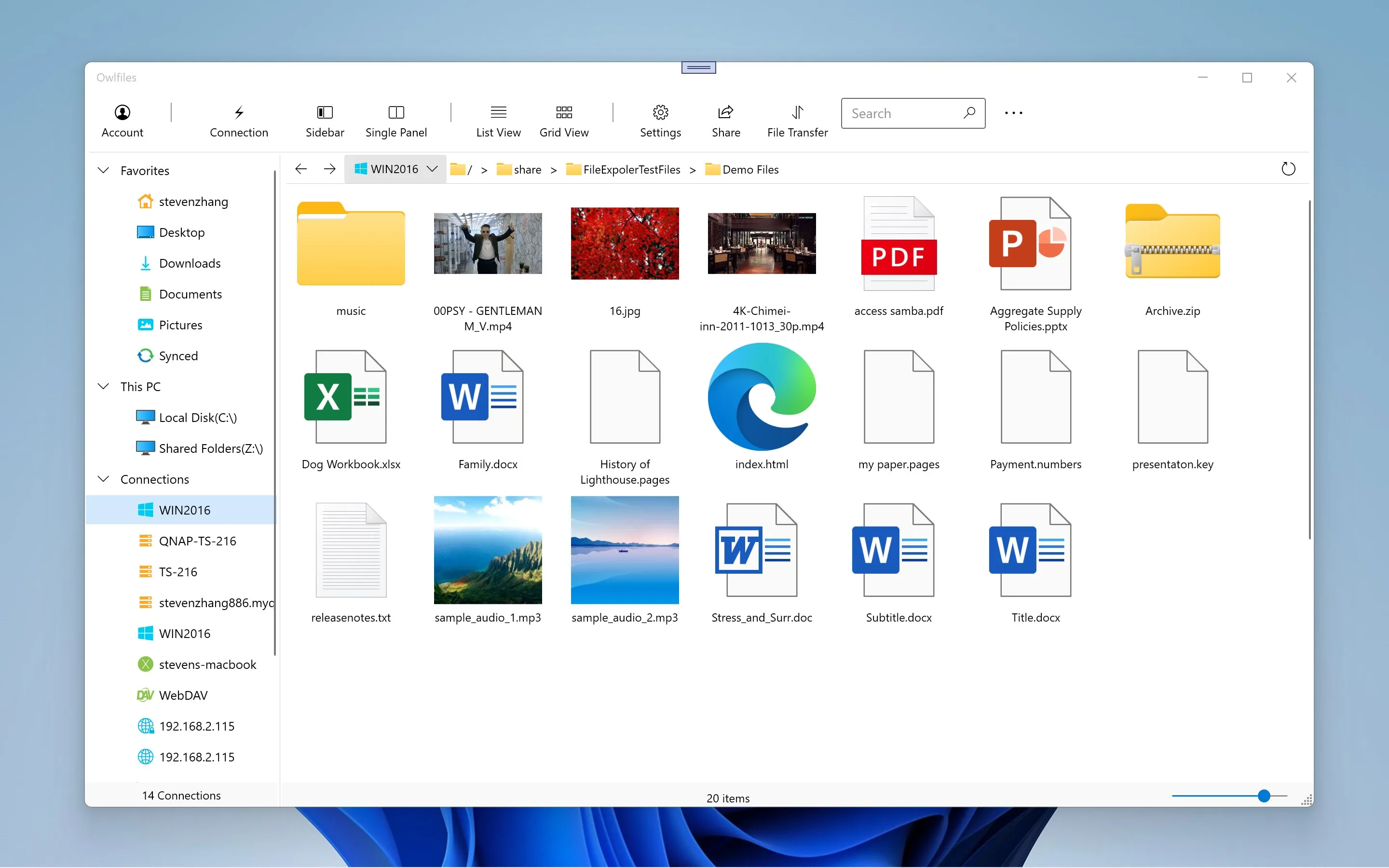 Owlfiles - File Manager screenshot 1
