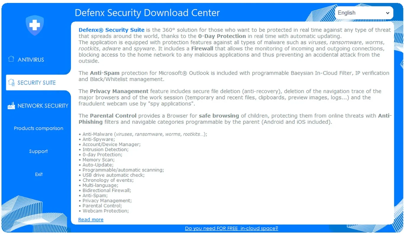 Defenx Security Download Center screenshot 4