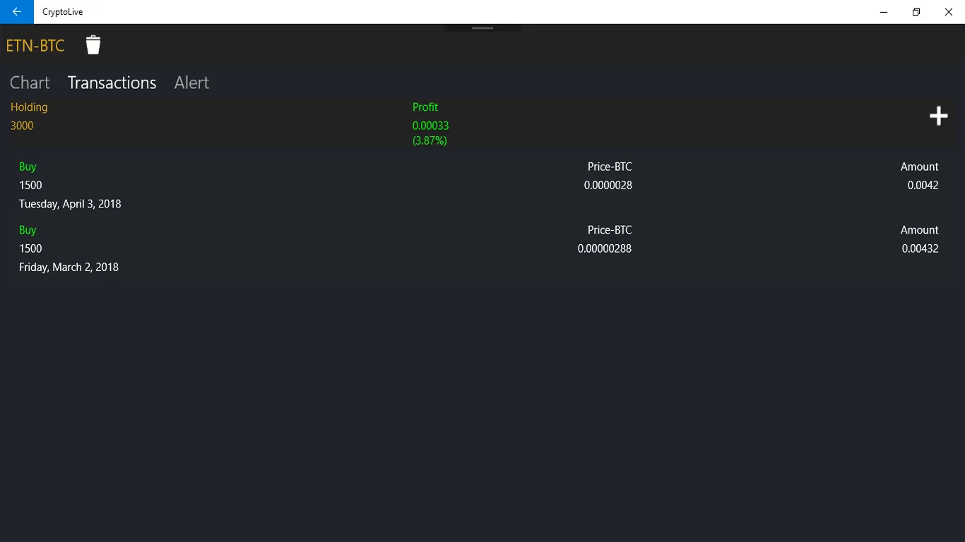 CryptoLive screenshot 3