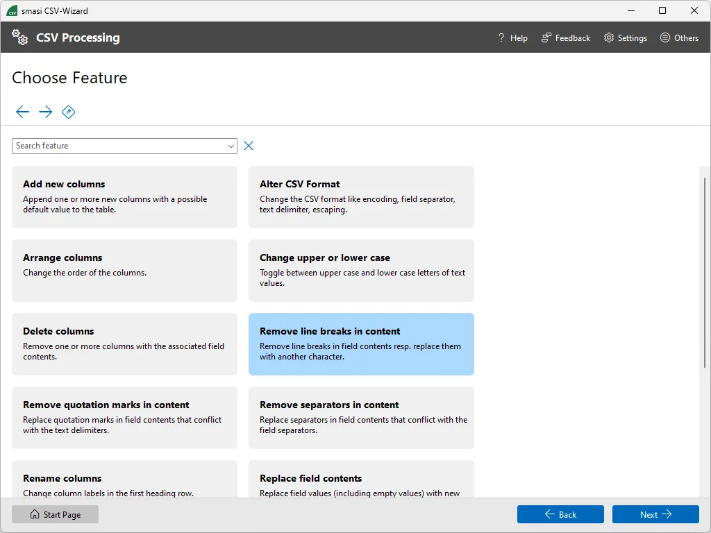 CSV-Wizard screenshot 3