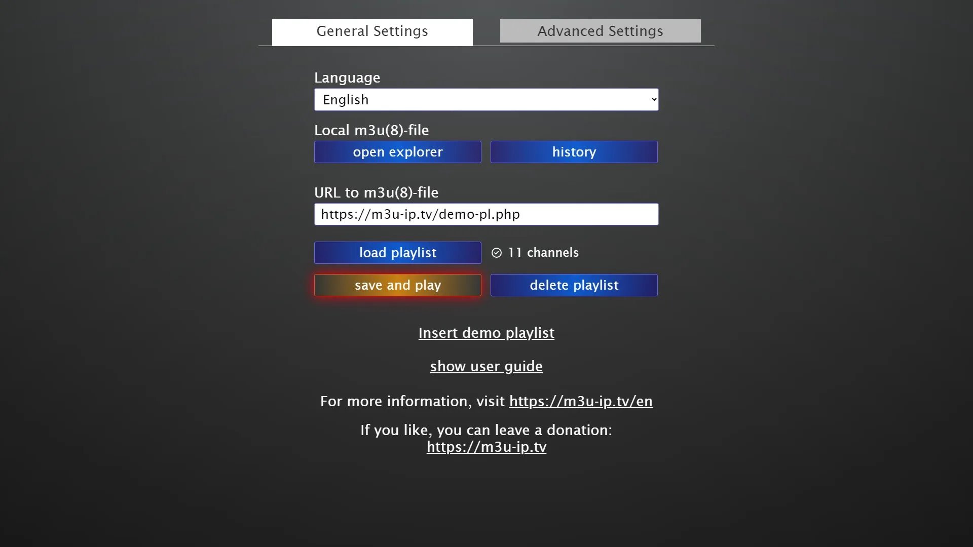 M3U IPTV screenshot 5