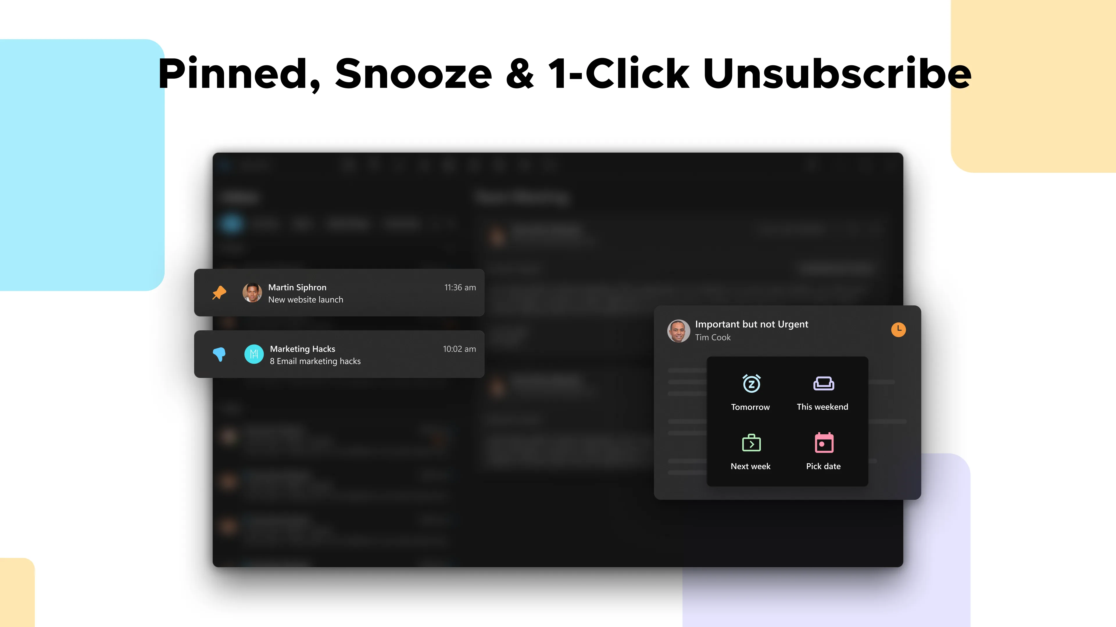 Canary Mail App screenshot 4
