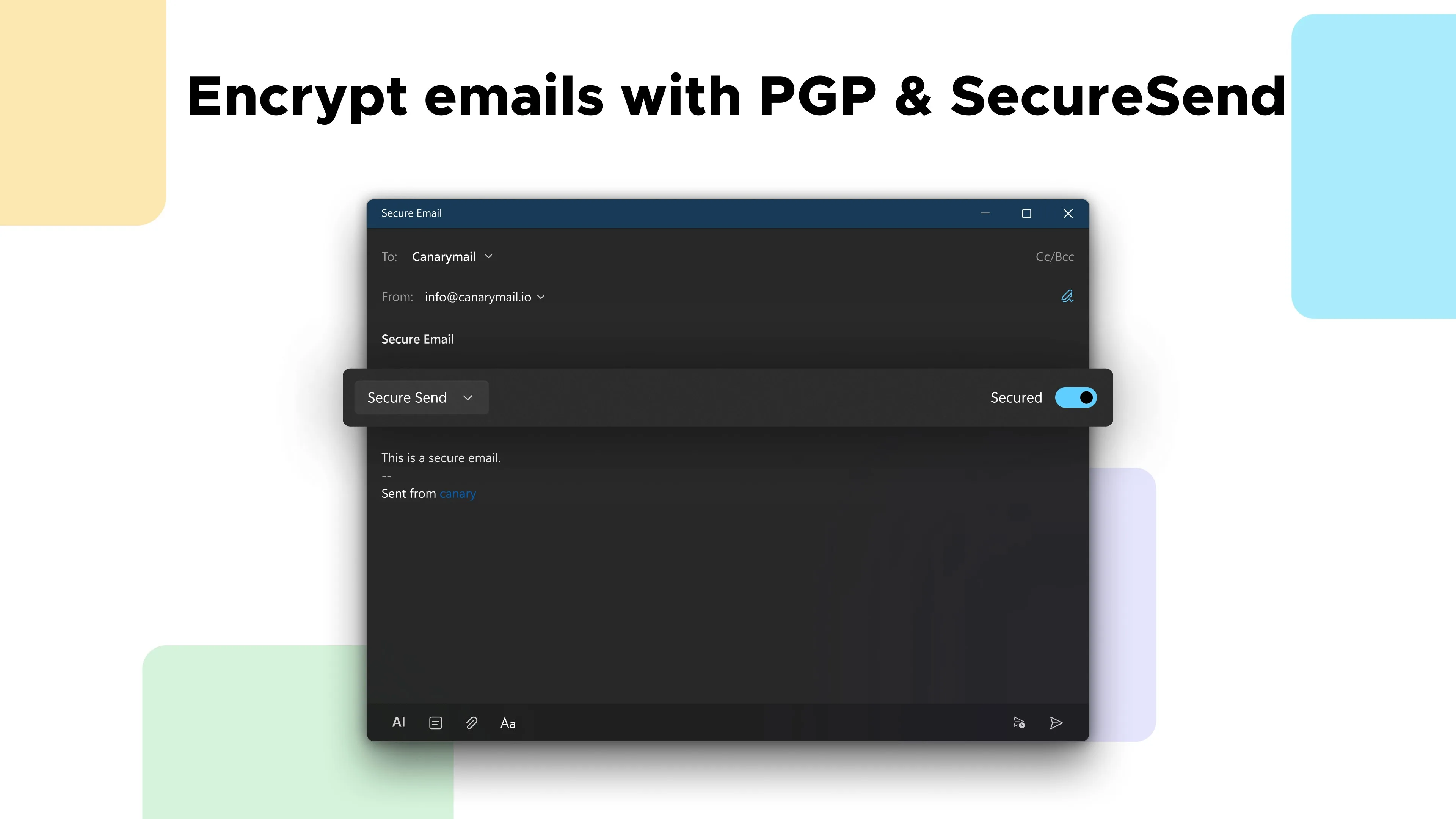 Canary Mail App screenshot 5