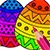 Easter Eggs Color by Number Painting Book