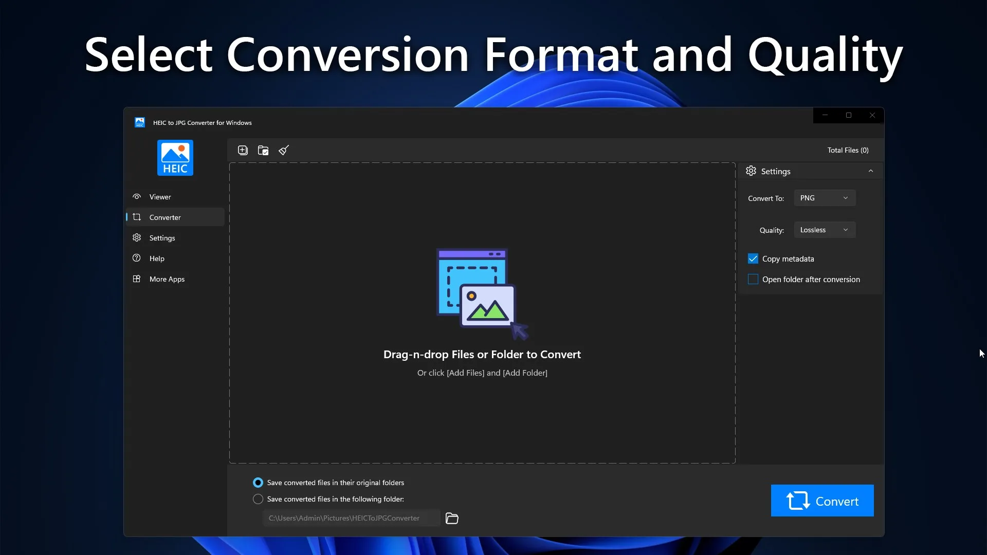HEIC to JPG Converter for Windows screenshot 3