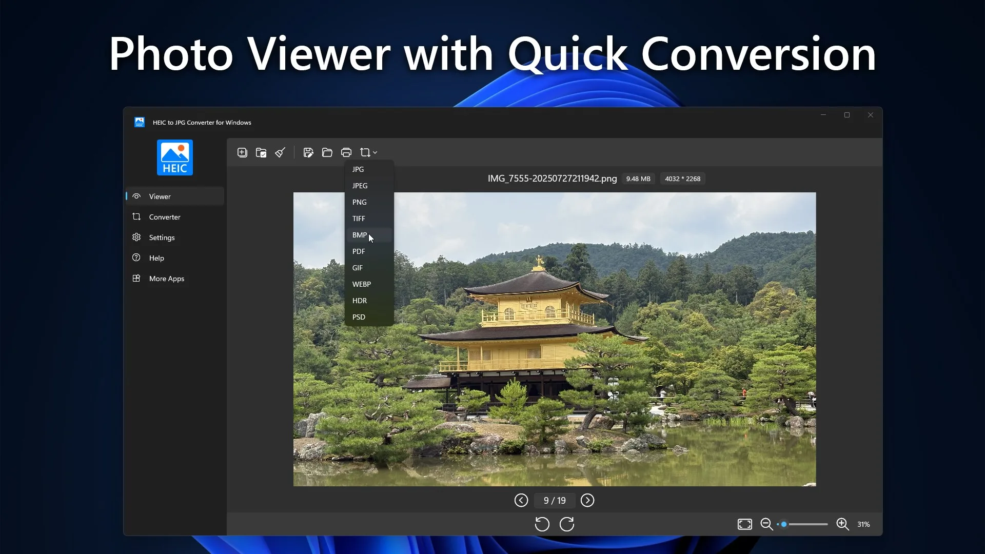 HEIC to JPG Converter for Windows screenshot 5