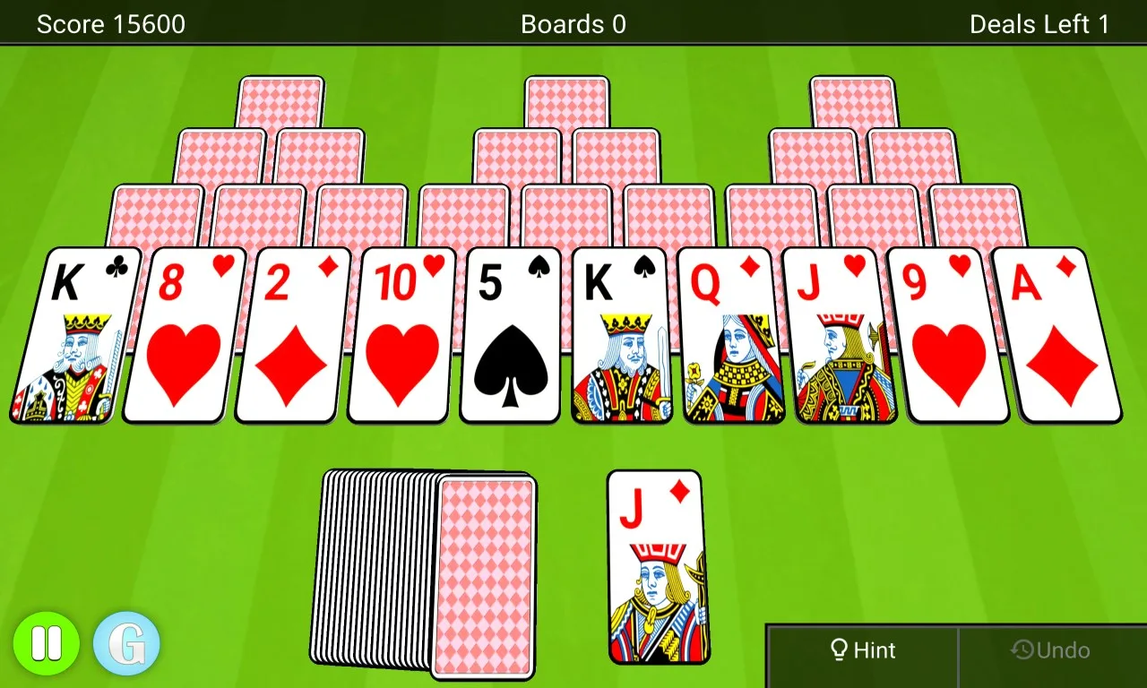 TriPeaks Solitaire 3D Ultimate screenshot 2