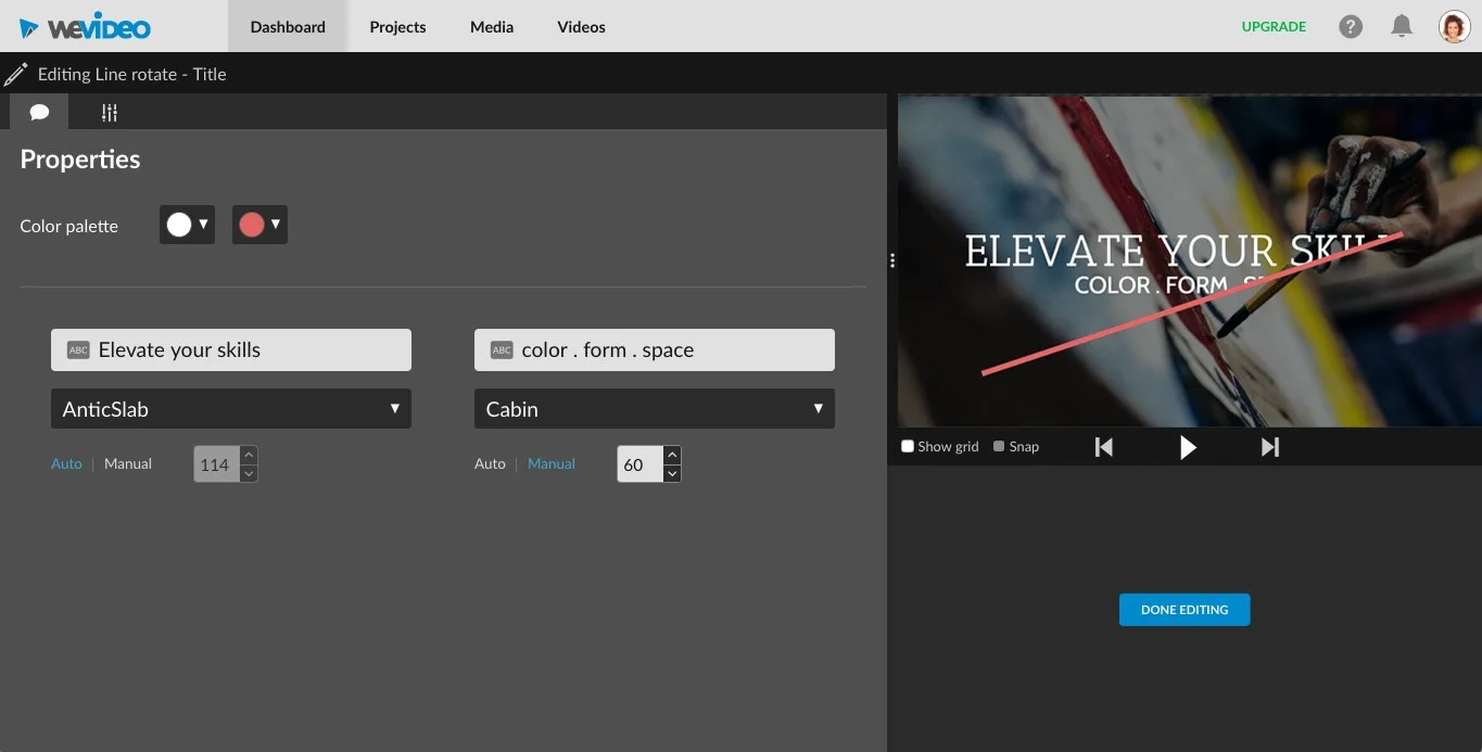 WeVideo screenshot 2