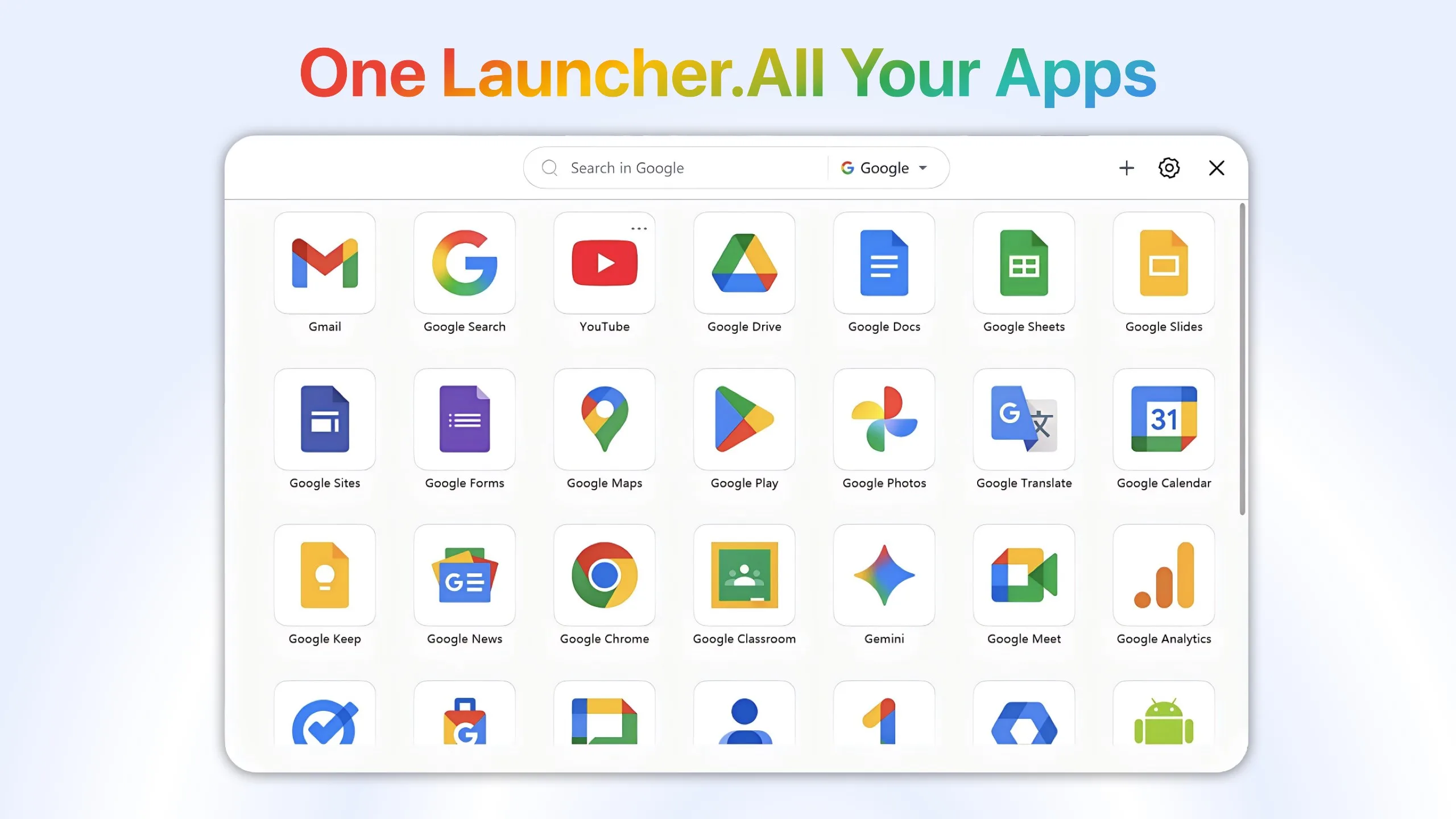 G App - For Windows screenshot 1