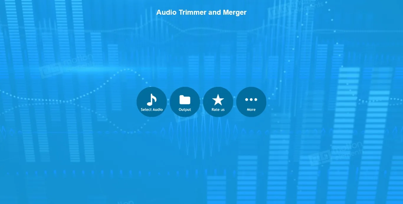Audio Trimmer & Merger screenshot 1