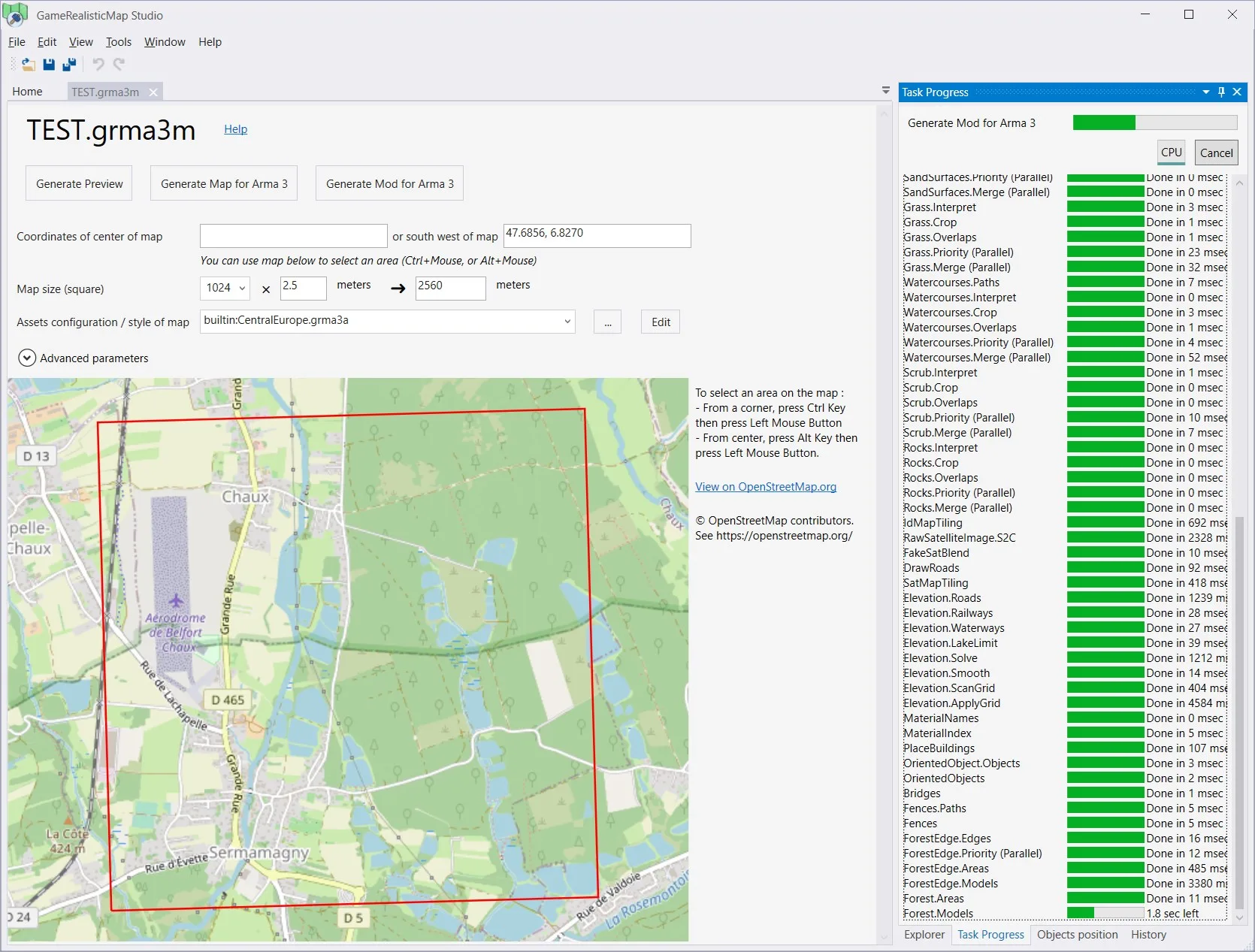 GameRealisticMap Studio screenshot 1