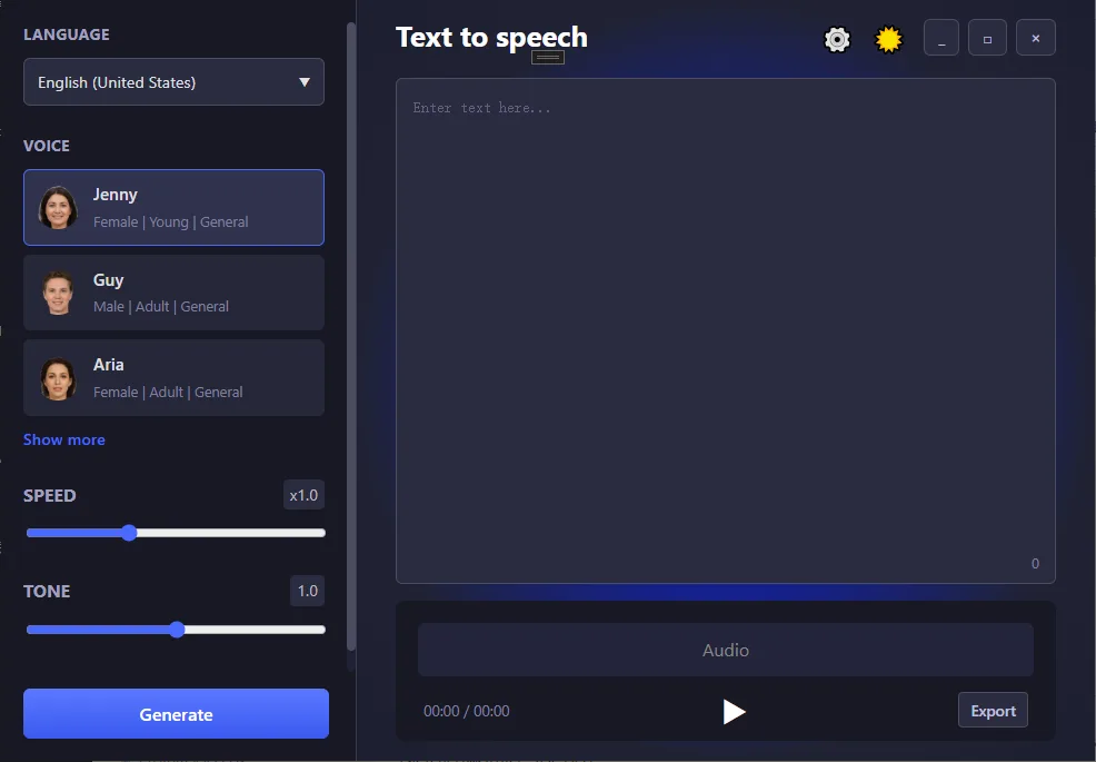 Read Aloud - Text to speech screenshot 1