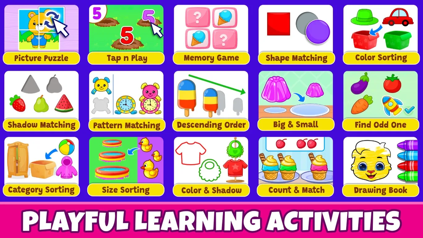 Kids Toddler & Preschool Games screenshot 2