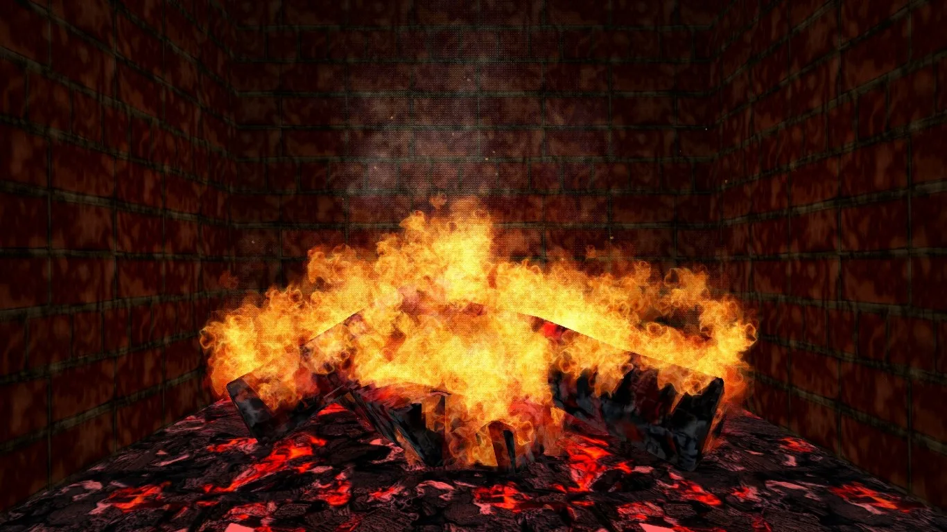 Realistic Fireplace TV - 3D Virtual Fireplace screenshot 5