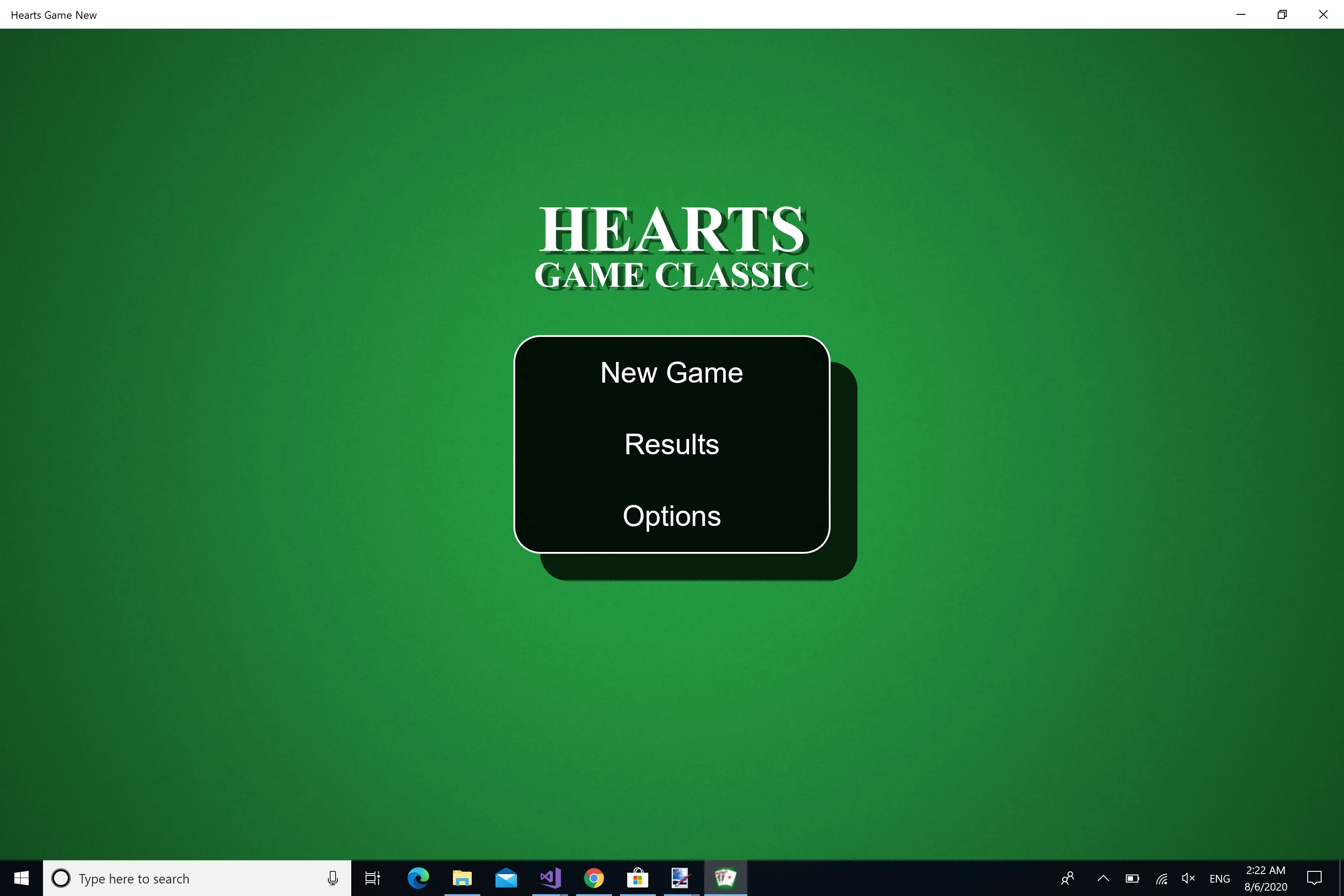 Hearts Game New screenshot 1