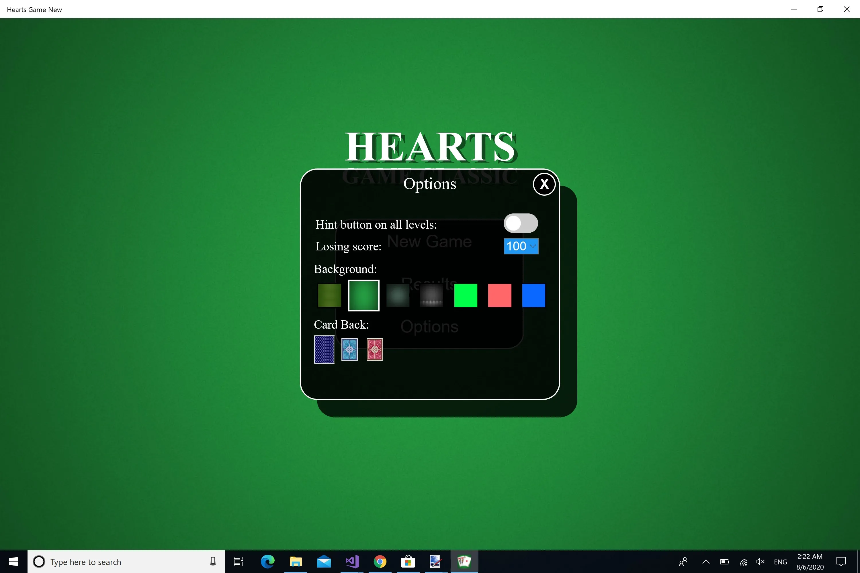 Hearts Game New screenshot 3