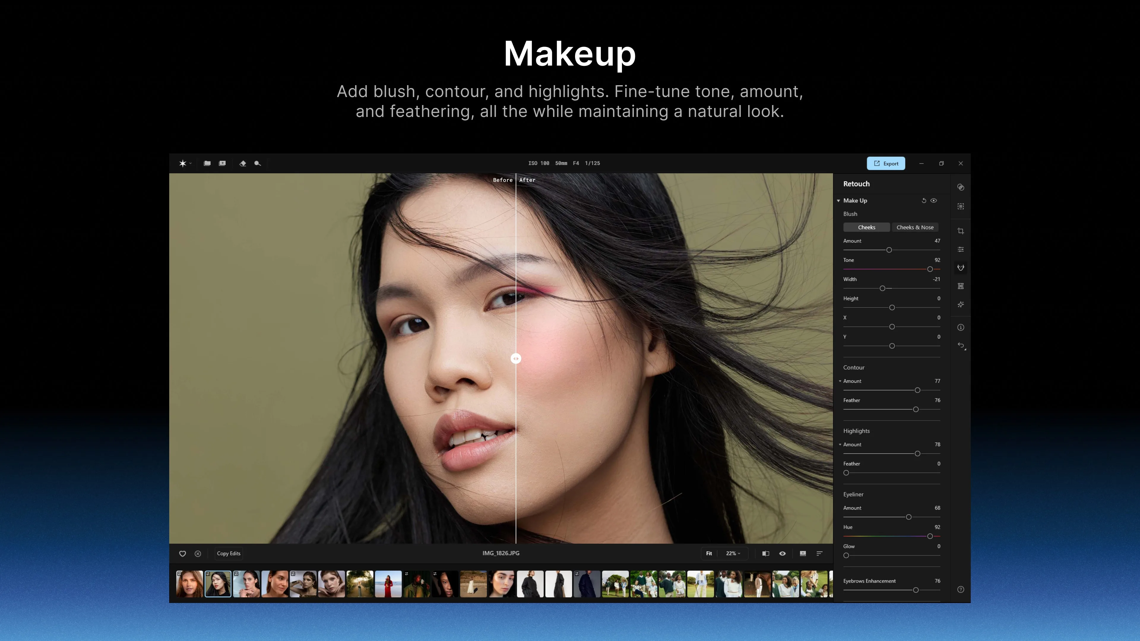 Aperty - Pro Portrait Editor screenshot 3