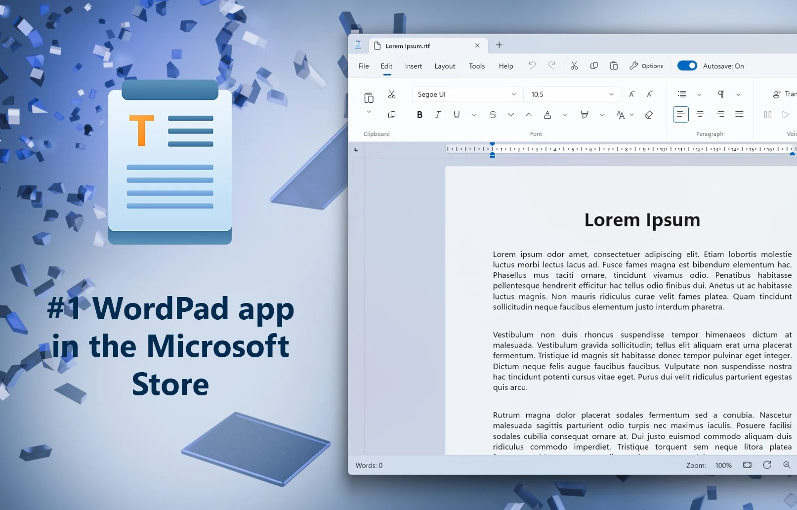 Ivirius Text Editor screenshot 1
