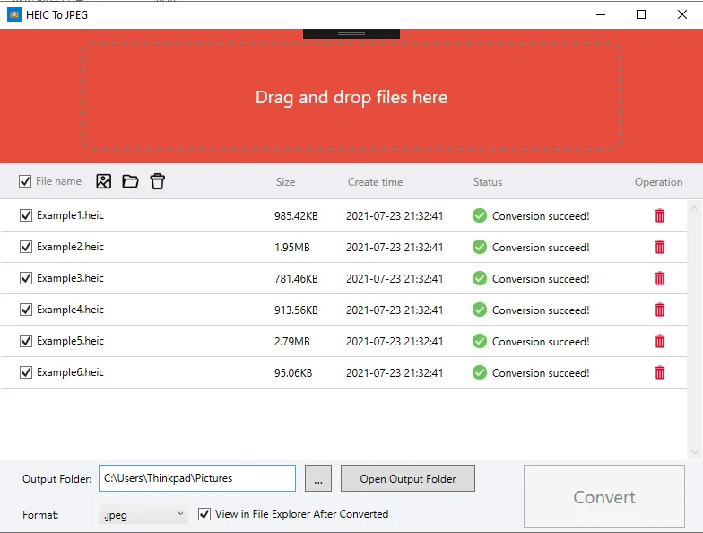 HEIC +Converter screenshot 1