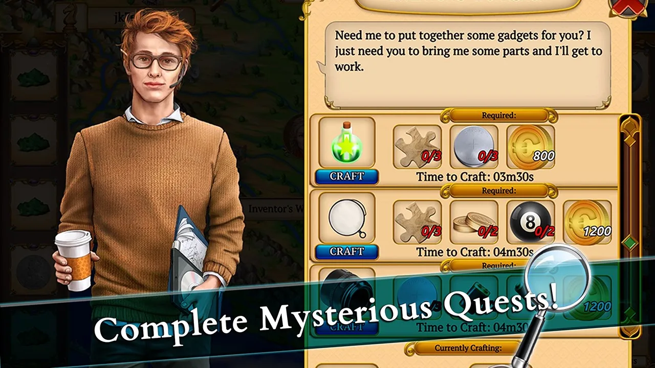 Mystery Society 2: Hidden Objects Game! screenshot 2