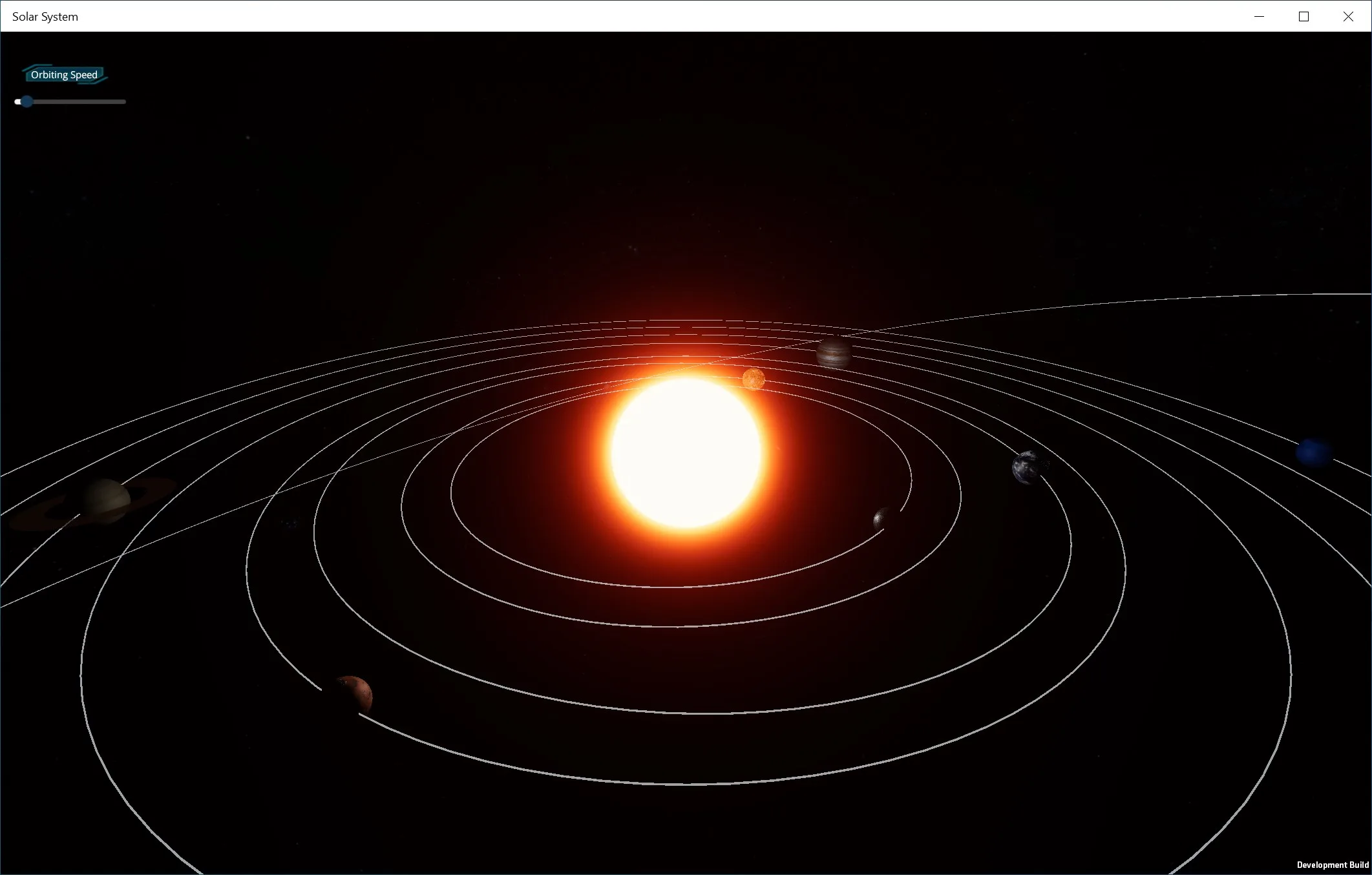 Solar System - 3D overview screenshot 1