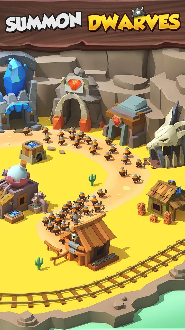 Tiny Miners: Emerald seeker screenshot 4