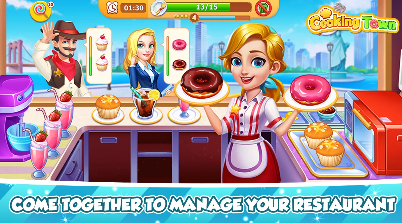Cooking Town screenshot 1