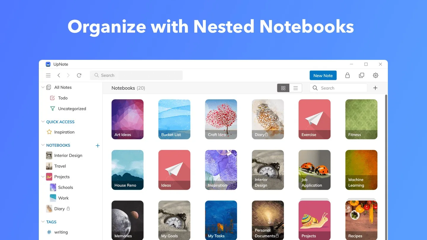 UpNote screenshot 2