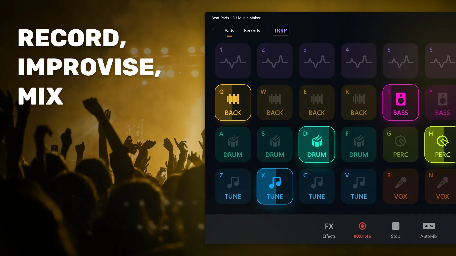 Beat Pads - DJ Music Maker screenshot 3