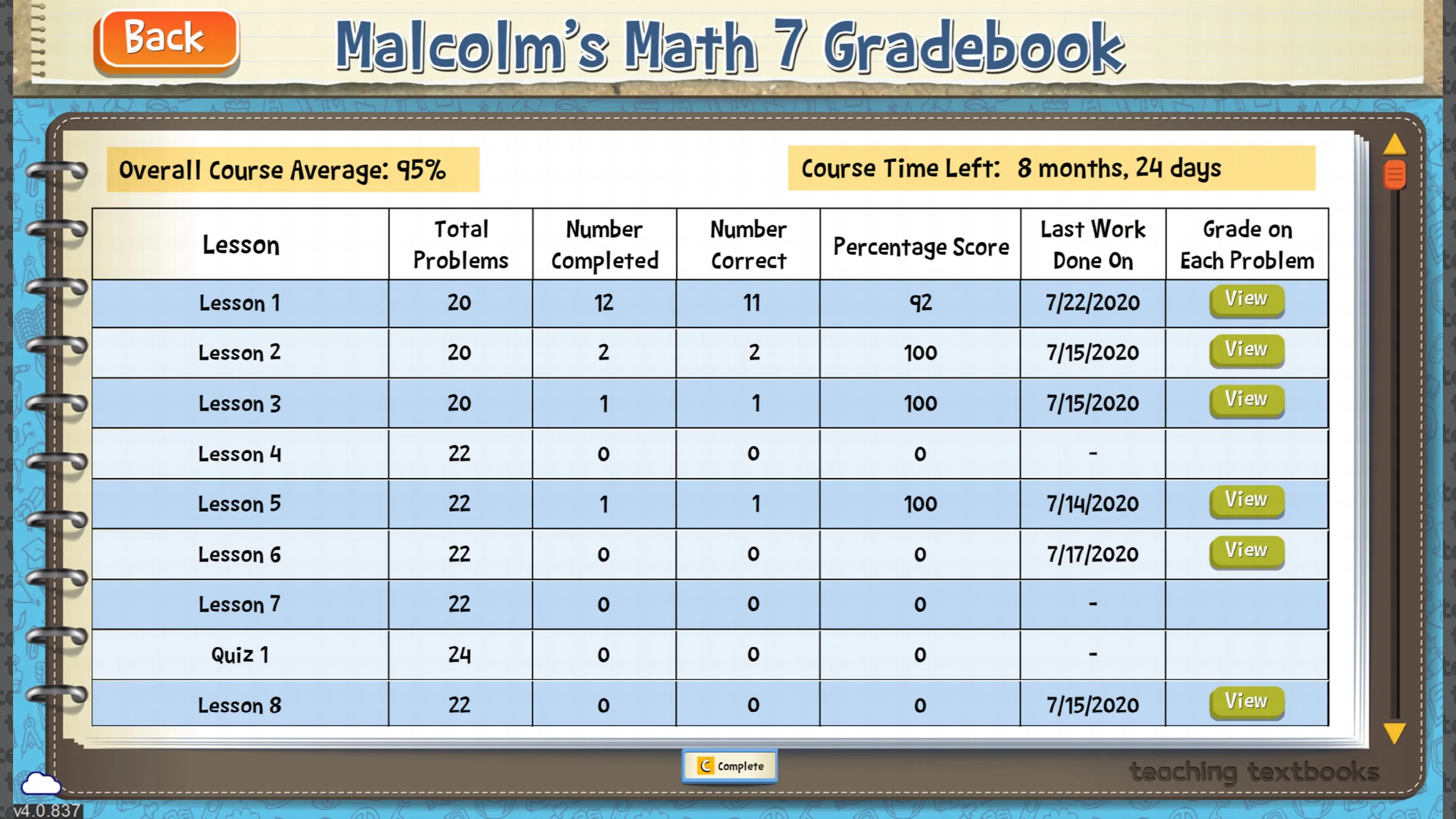 TT Math 7 screenshot 4
