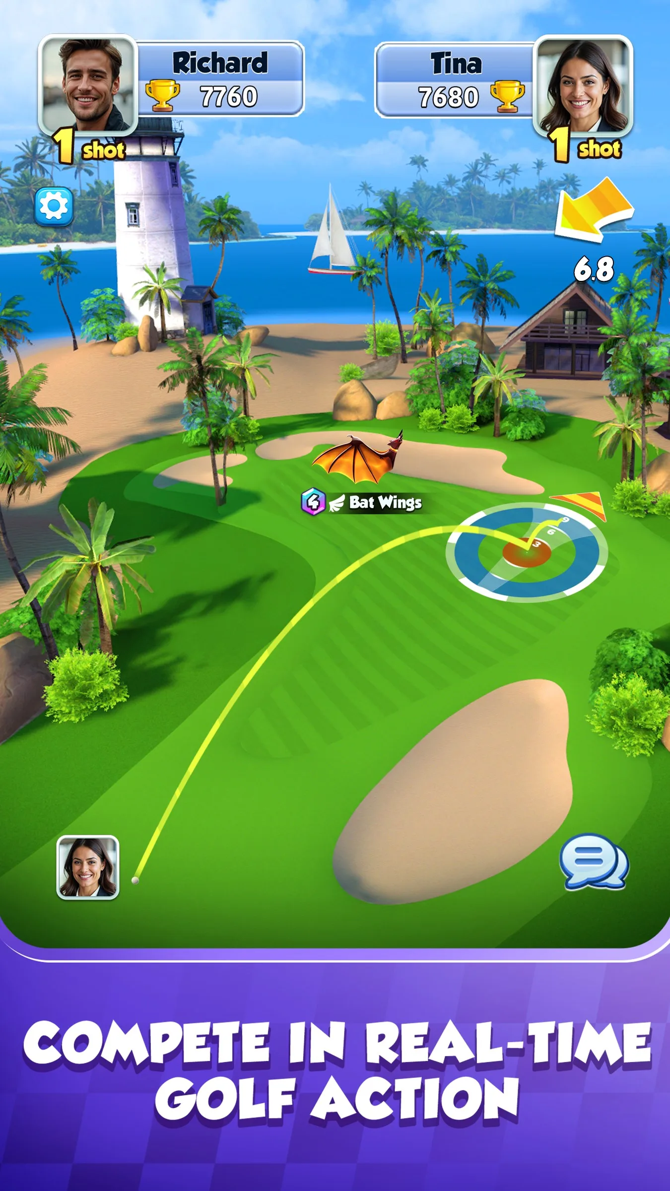 Golf Rival - Multiplayer Game screenshot 2