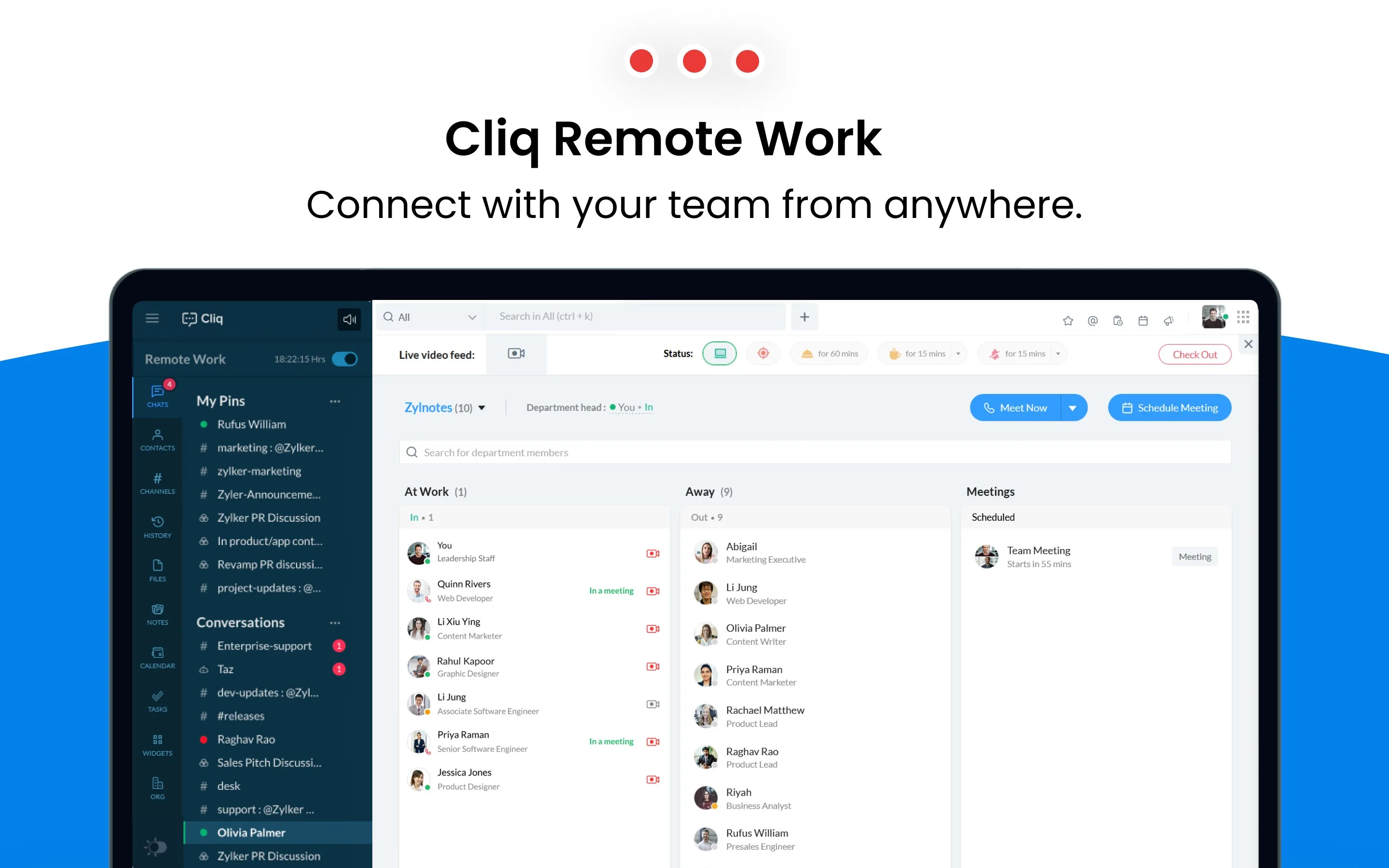 Cliq screenshot 2