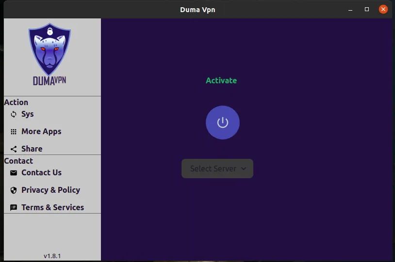 DUMA-VPN screenshot 2